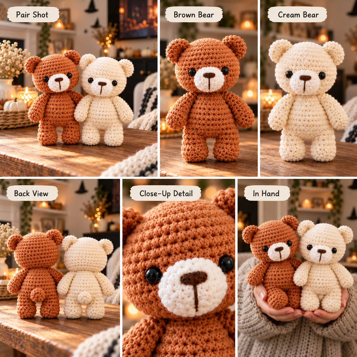 Teddy Bear Crochet Pattern